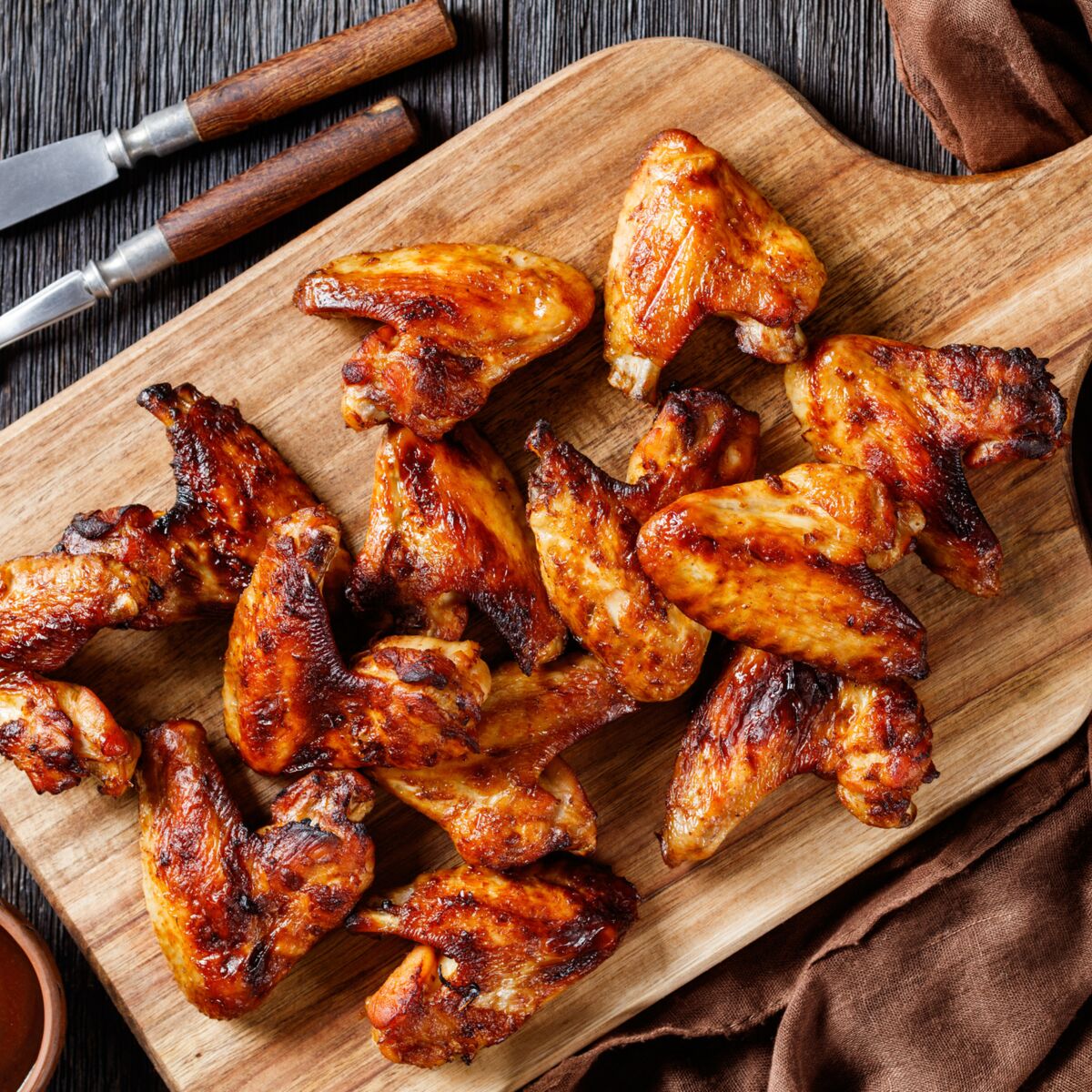 Ailes de poulet sautées
