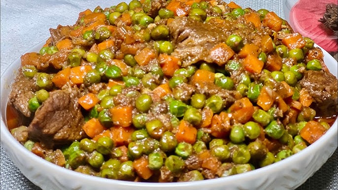 Petits poids à la viande